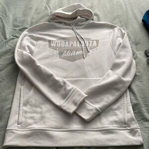 NoBull White WZA Hoodie